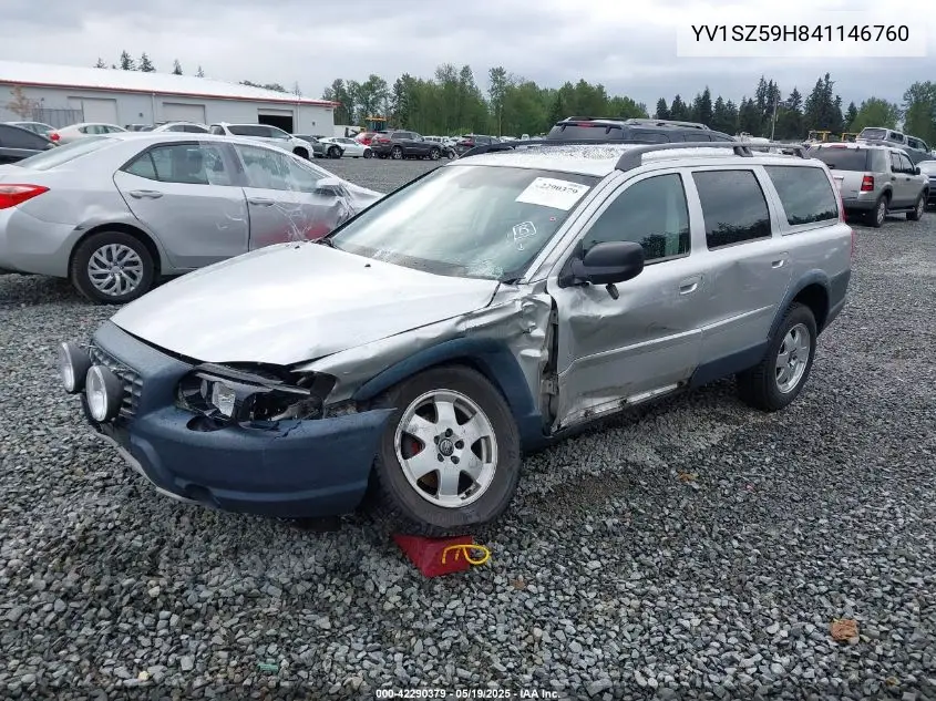 2004 Volvo Xc70 2.5T VIN: YV1SZ59H841146760 Lot: 42290379