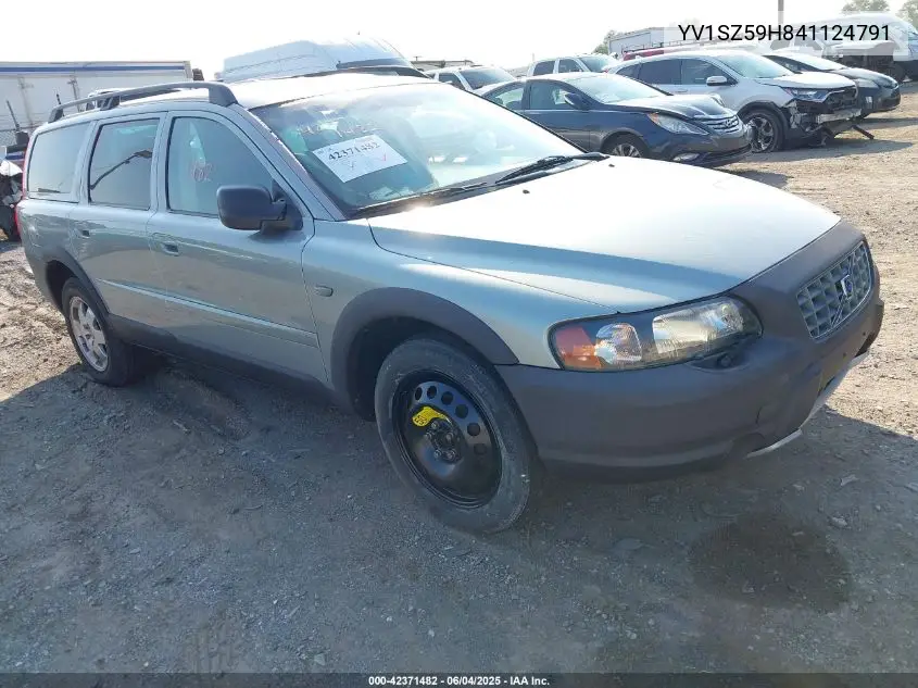 2004 Volvo Xc70 2.5T VIN: YV1SZ59H841124791 Lot: 42371482