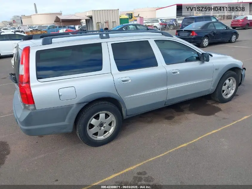 2004 Volvo Xc70 2.5T VIN: YV1SZ59H041138538 Lot: 42386871
