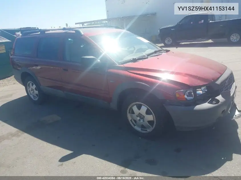 2004 Volvo Xc70 2.5T VIN: YV1SZ59HX41153144 Lot: 42534384