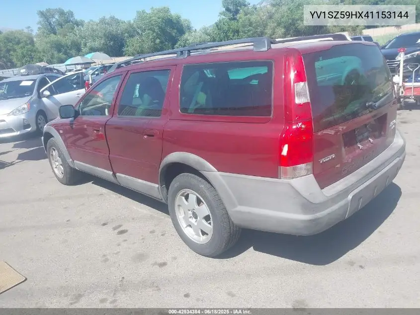 2004 Volvo Xc70 2.5T VIN: YV1SZ59HX41153144 Lot: 42534384