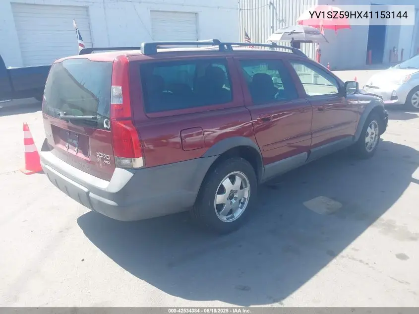 2004 Volvo Xc70 2.5T VIN: YV1SZ59HX41153144 Lot: 42534384