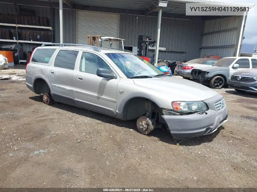 2004 Volvo Xc70 2.5T VIN: YV1SZ59H041129581 Lot: 42620521
