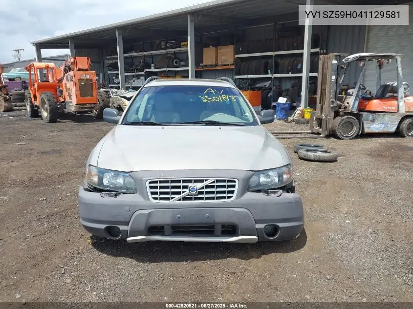 2004 Volvo Xc70 2.5T VIN: YV1SZ59H041129581 Lot: 42620521