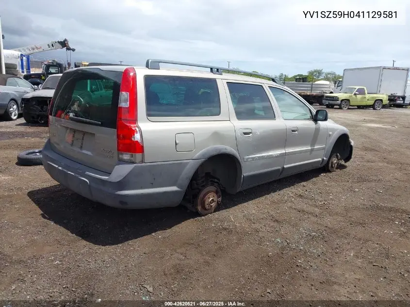 2004 Volvo Xc70 2.5T VIN: YV1SZ59H041129581 Lot: 42620521