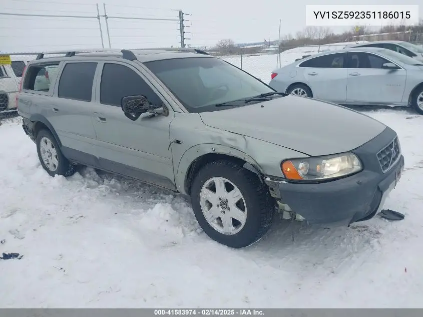 2005 Volvo Xc70 2.5T Awd VIN: YV1SZ592351186015 Lot: 41583974