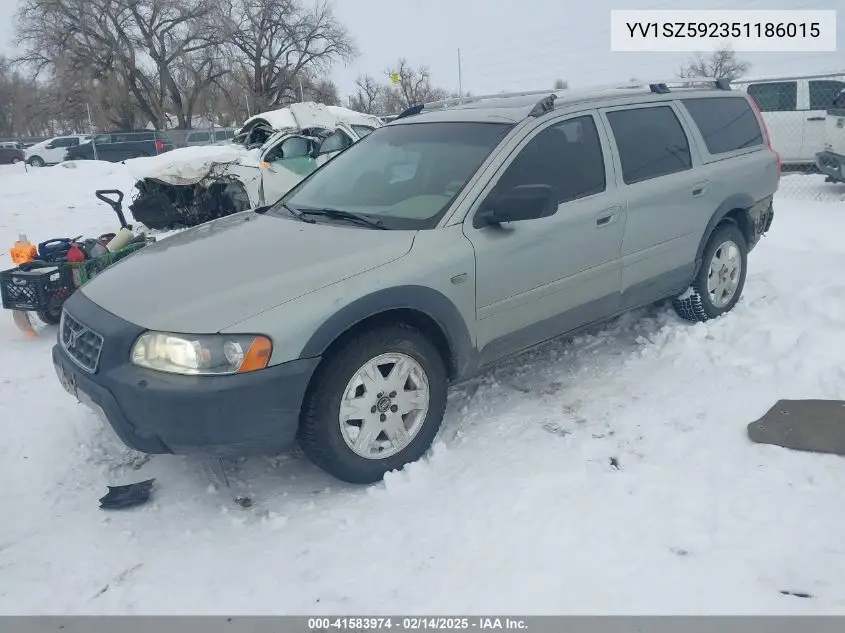 2005 Volvo Xc70 2.5T Awd VIN: YV1SZ592351186015 Lot: 41583974