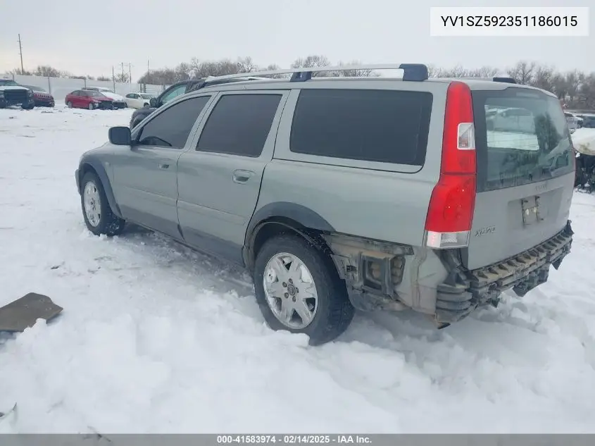 2005 Volvo Xc70 2.5T Awd VIN: YV1SZ592351186015 Lot: 41583974