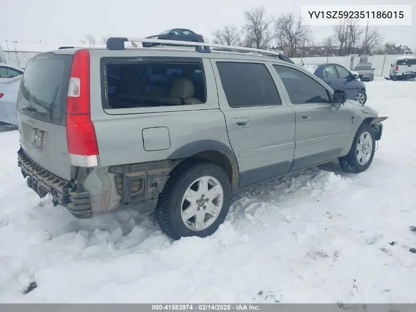 2005 Volvo Xc70 2.5T Awd VIN: YV1SZ592351186015 Lot: 41583974