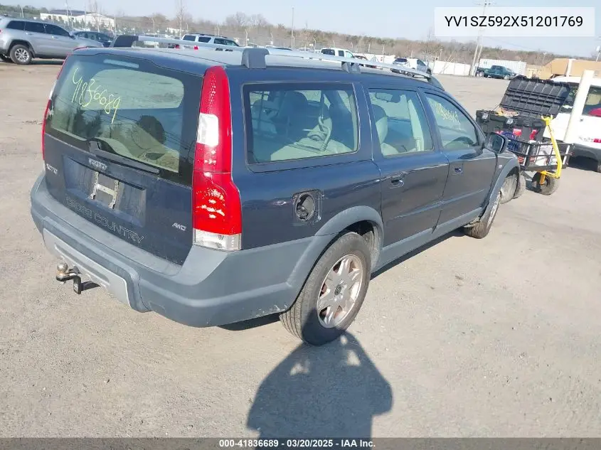 2005 Volvo Xc70 2.5T Awd VIN: YV1SZ592X51201769 Lot: 41836689