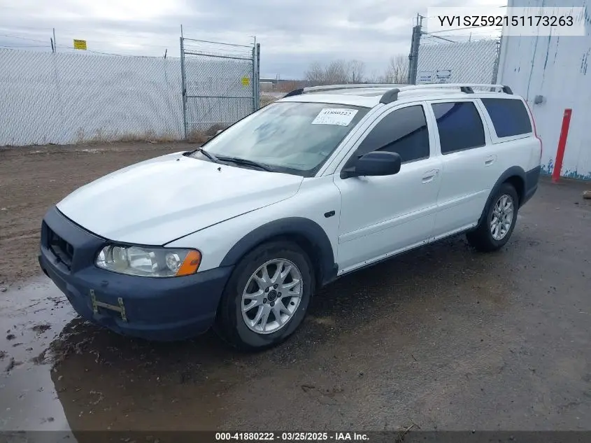 2005 Volvo Xc70 2.5T Awd VIN: YV1SZ592151173263 Lot: 41880222