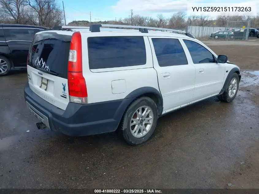 2005 Volvo Xc70 2.5T Awd VIN: YV1SZ592151173263 Lot: 41880222