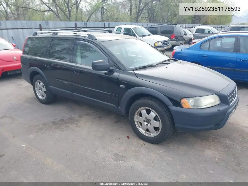 2005 Volvo Xc70 2.5T Awd VIN: YV1SZ592351178593 Lot: 42036628