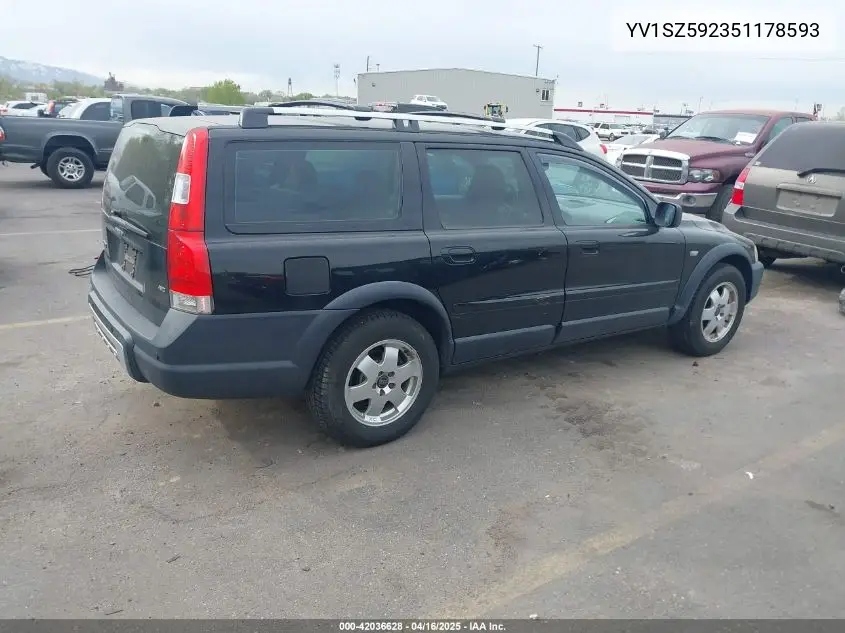 2005 Volvo Xc70 2.5T Awd VIN: YV1SZ592351178593 Lot: 42036628