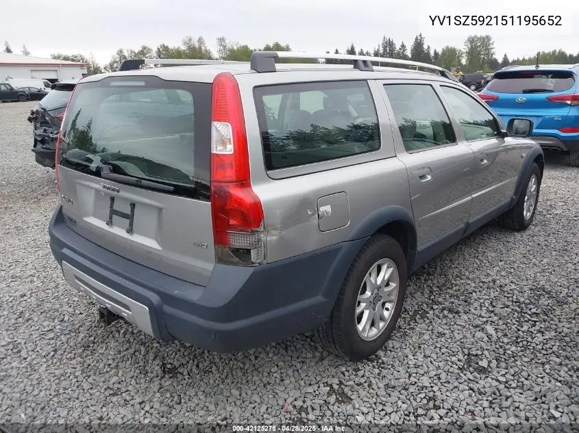 2005 Volvo Xc70 2.5T Awd VIN: YV1SZ592151195652 Lot: 42125275
