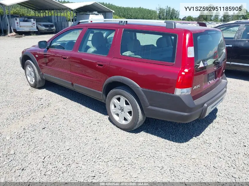 2005 Volvo Xc70 2.5T Awd VIN: YV1SZ592951185905 Lot: 42507044