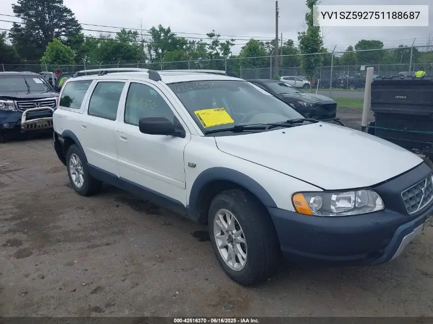 2005 Volvo Xc70 2.5T Awd VIN: YV1SZ592751188687 Lot: 42516370