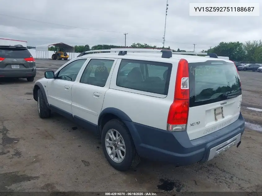 2005 Volvo Xc70 2.5T Awd VIN: YV1SZ592751188687 Lot: 42516370