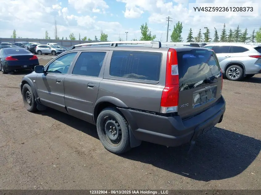 2006 Volvo Xc70 2.5T VIN: YV4SZ592361208373 Lot: 12332904