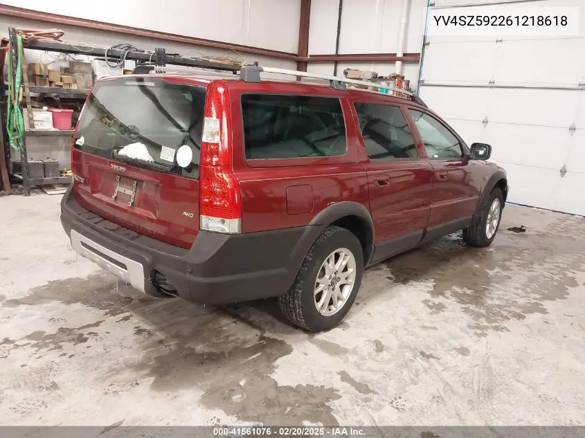 2006 Volvo Xc70 2.5T/Volvo Ocean Race Edition VIN: YV4SZ592261218618 Lot: 41561076