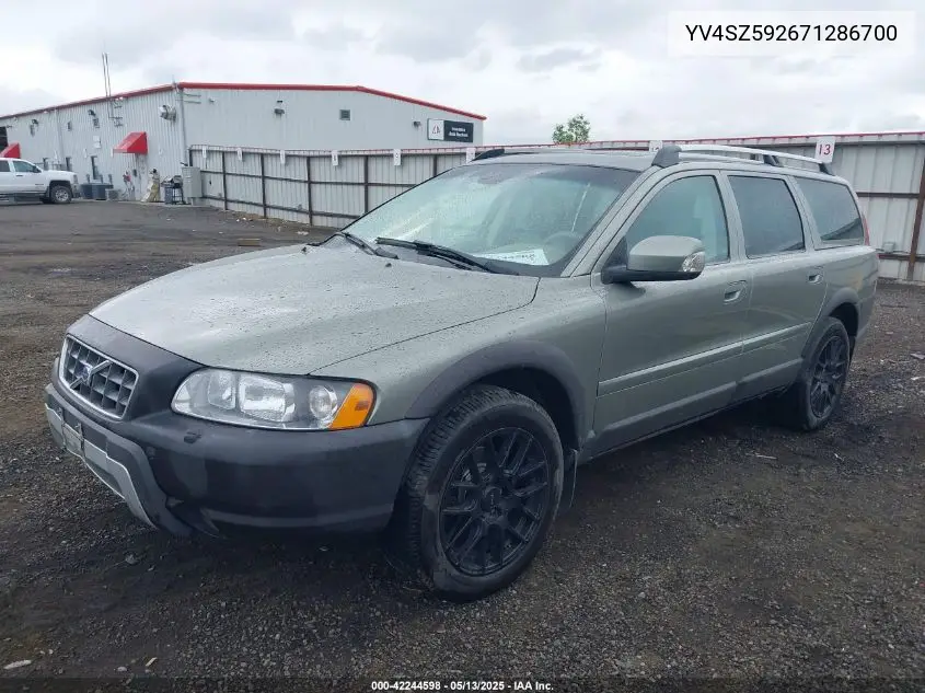 2007 Volvo Xc70 2.5T VIN: YV4SZ592671286700 Lot: 42244598