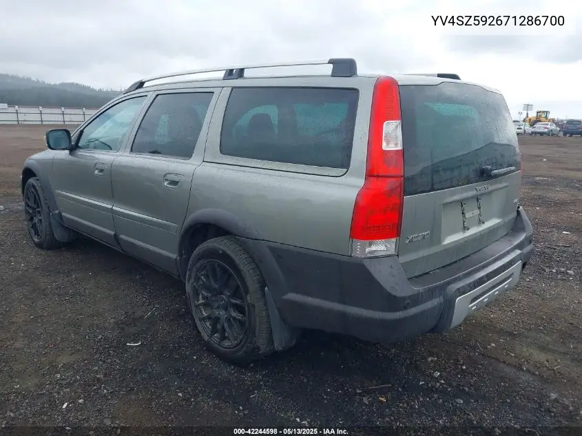 2007 Volvo Xc70 2.5T VIN: YV4SZ592671286700 Lot: 42244598