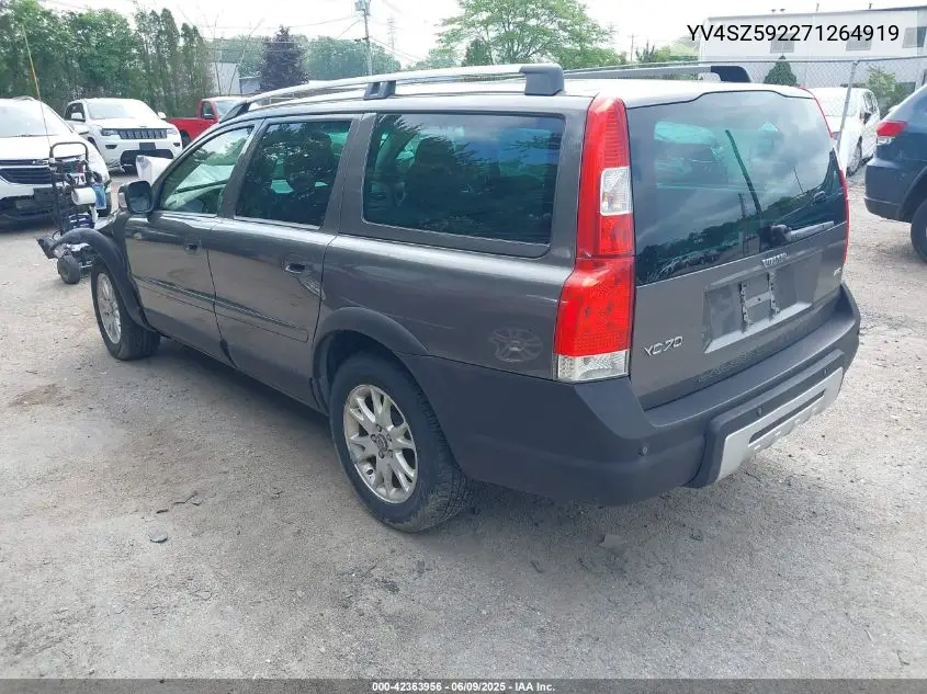 2007 Volvo Xc70 2.5T VIN: YV4SZ592271264919 Lot: 42363956