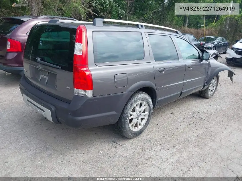 2007 Volvo Xc70 2.5T VIN: YV4SZ592271264919 Lot: 42363956