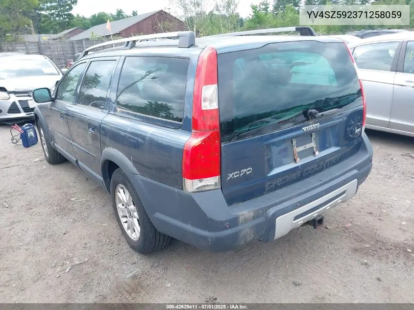 2007 Volvo Xc70 2.5T VIN: YV4SZ592371258059 Lot: 42629411
