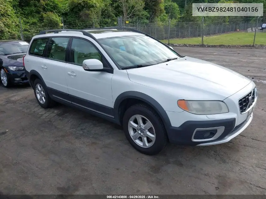 2008 Volvo Xc70 3.2 VIN: YV4BZ982481040156 Lot: 42143808