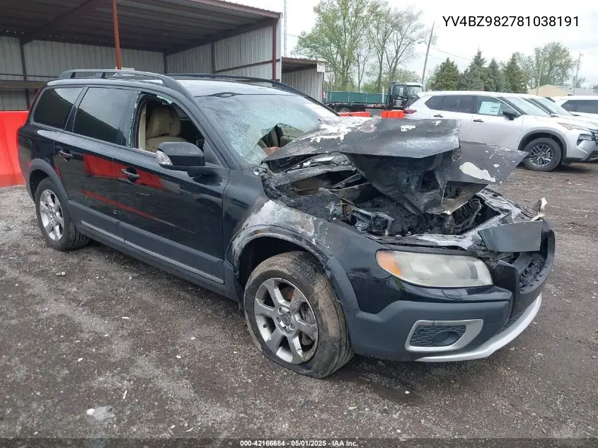 2008 Volvo Xc70 3.2 VIN: YV4BZ982781038191 Lot: 42166684