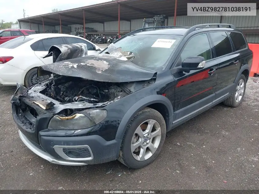 2008 Volvo Xc70 3.2 VIN: YV4BZ982781038191 Lot: 42166684