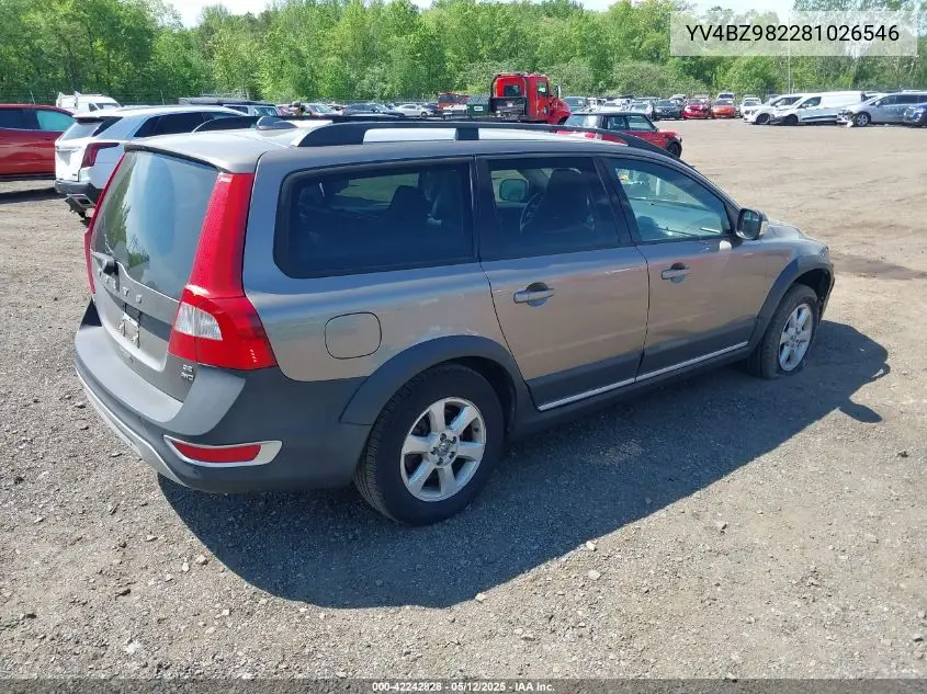 2008 Volvo Xc70 3.2 VIN: YV4BZ982281026546 Lot: 42242828