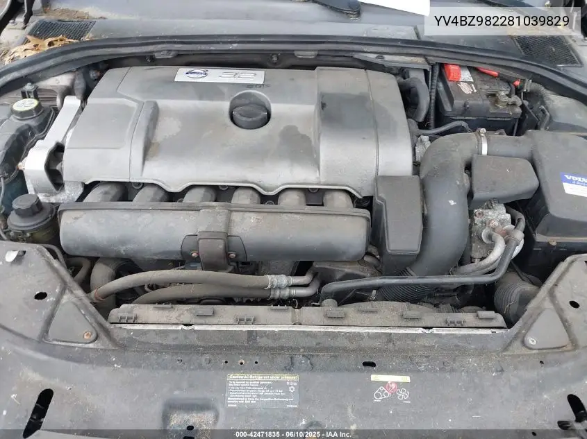 2008 Volvo Xc70 3.2 VIN: YV4BZ982281039829 Lot: 42471835