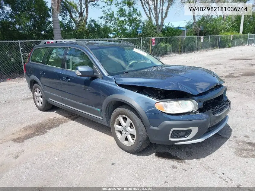 2008 Volvo Xc70 3.2 VIN: YV4BZ982181036744 Lot: 42627761