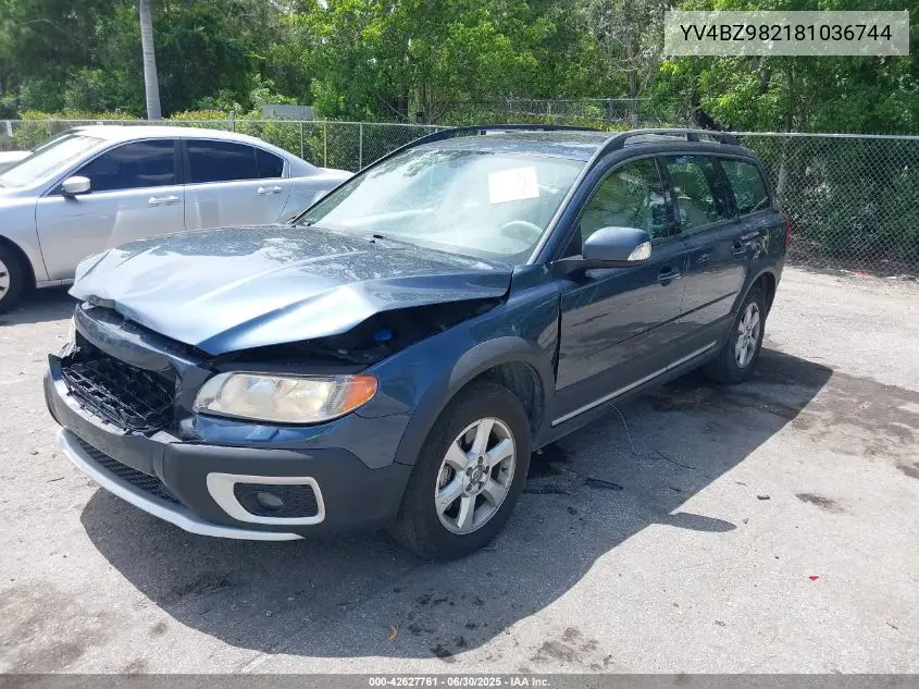2008 Volvo Xc70 3.2 VIN: YV4BZ982181036744 Lot: 42627761