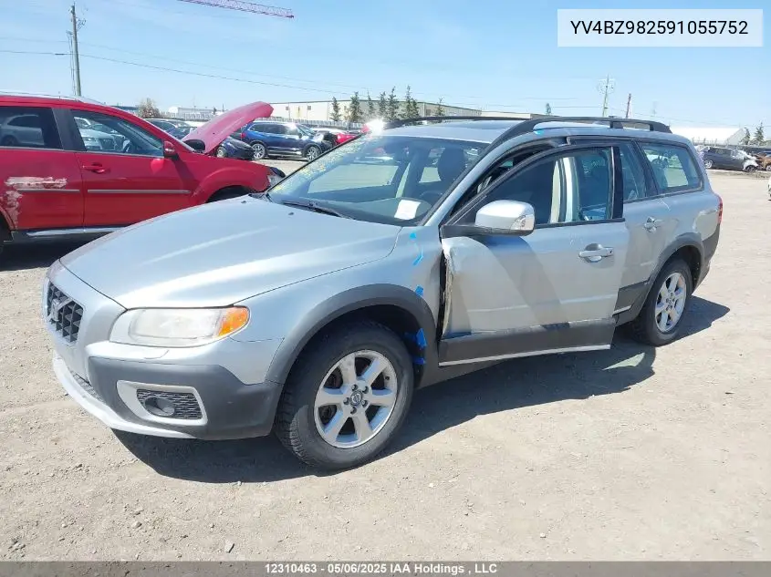 2009 Volvo Xc70 3.2 VIN: YV4BZ982591055752 Lot: 12310463