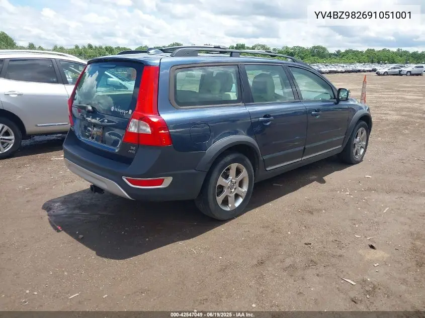 2009 Volvo Xc70 3.2 VIN: YV4BZ982691051001 Lot: 42547049