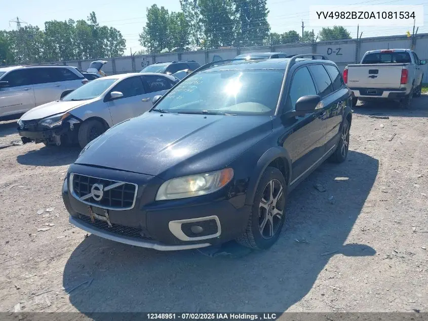 2010 Volvo Xc70 3.2 VIN: YV4982BZ0A1081534 Lot: 12348951