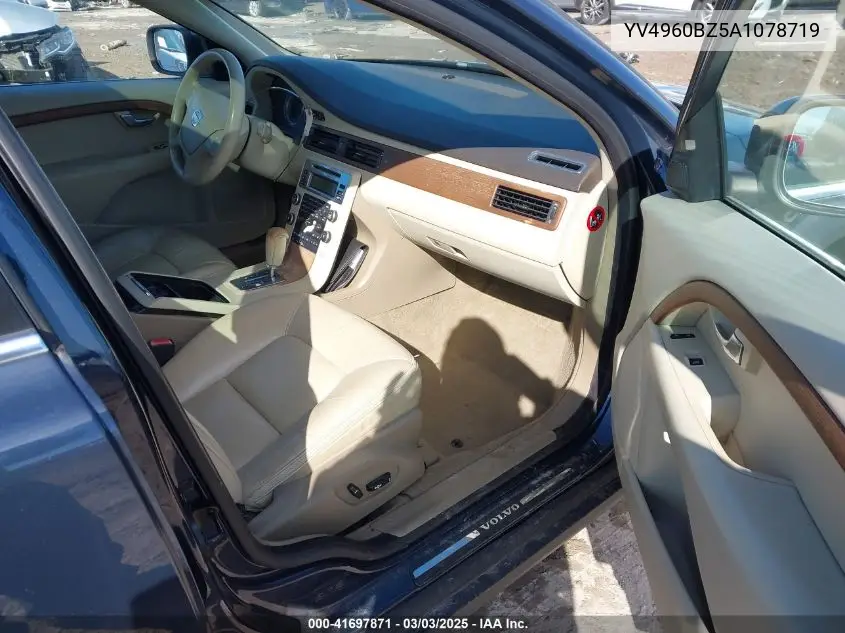 2010 Volvo Xc70 3.2 VIN: YV4960BZ5A1078719 Lot: 41697871