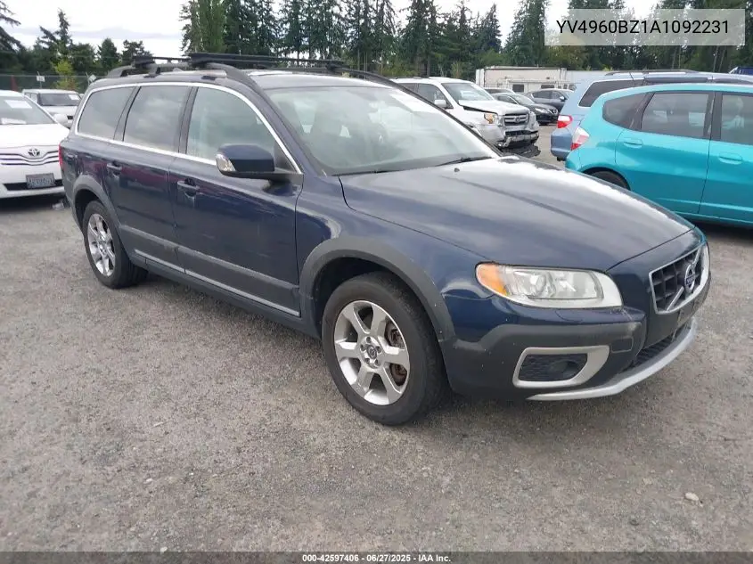2010 Volvo Xc70 3.2 VIN: YV4960BZ1A1092231 Lot: 42597406