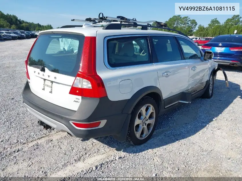 2010 Volvo Xc70 T6 VIN: YV4992BZ6A1081115 Lot: 42646235