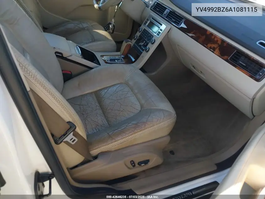 2010 Volvo Xc70 T6 VIN: YV4992BZ6A1081115 Lot: 42646235