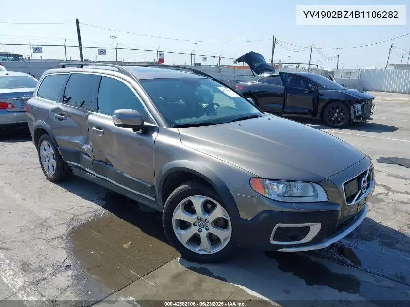 2011 Volvo Xc70 T6 VIN: YV4902BZ4B1106282 Lot: 42582106