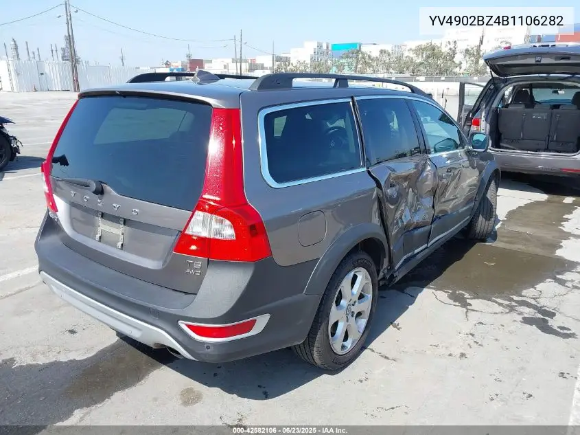 2011 Volvo Xc70 T6 VIN: YV4902BZ4B1106282 Lot: 42582106