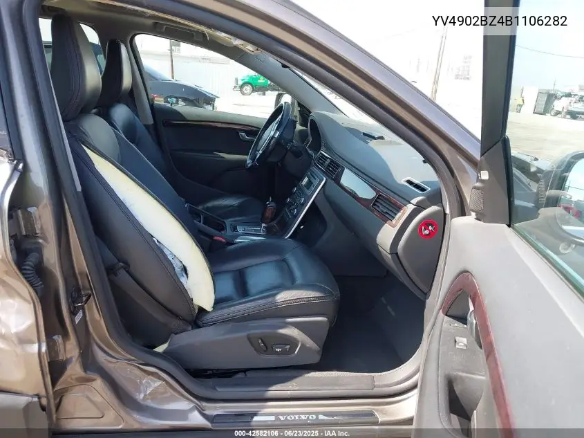 2011 Volvo Xc70 T6 VIN: YV4902BZ4B1106282 Lot: 42582106