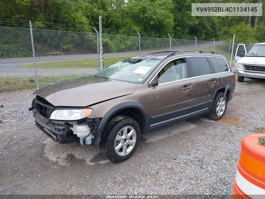 2012 Volvo Xc70 3.2/3.2 Platinum/3.2 Premier/3.2 Premier Plus VIN: YV4952BL4C1134145 Lot: 42222299