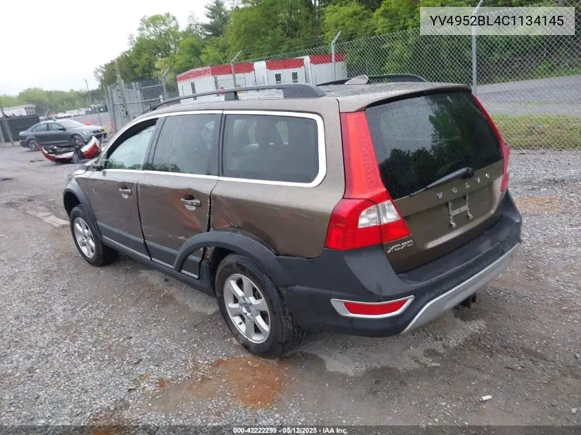2012 Volvo Xc70 3.2/3.2 Platinum/3.2 Premier/3.2 Premier Plus VIN: YV4952BL4C1134145 Lot: 42222299