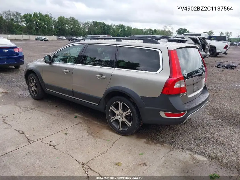 2012 Volvo Xc70 T6/T6 Platinum/T6 Premier Plus VIN: YV4902BZ2C1137564 Lot: 42501786