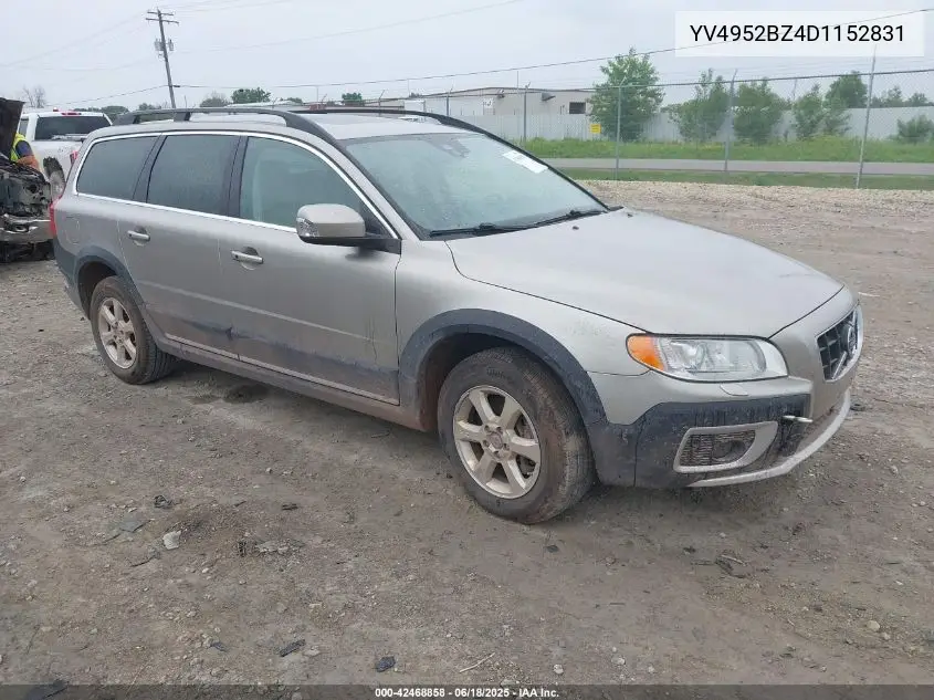 2013 Volvo Xc70 3.2 Premier Plus VIN: YV4952BZ4D1152831 Lot: 42468858